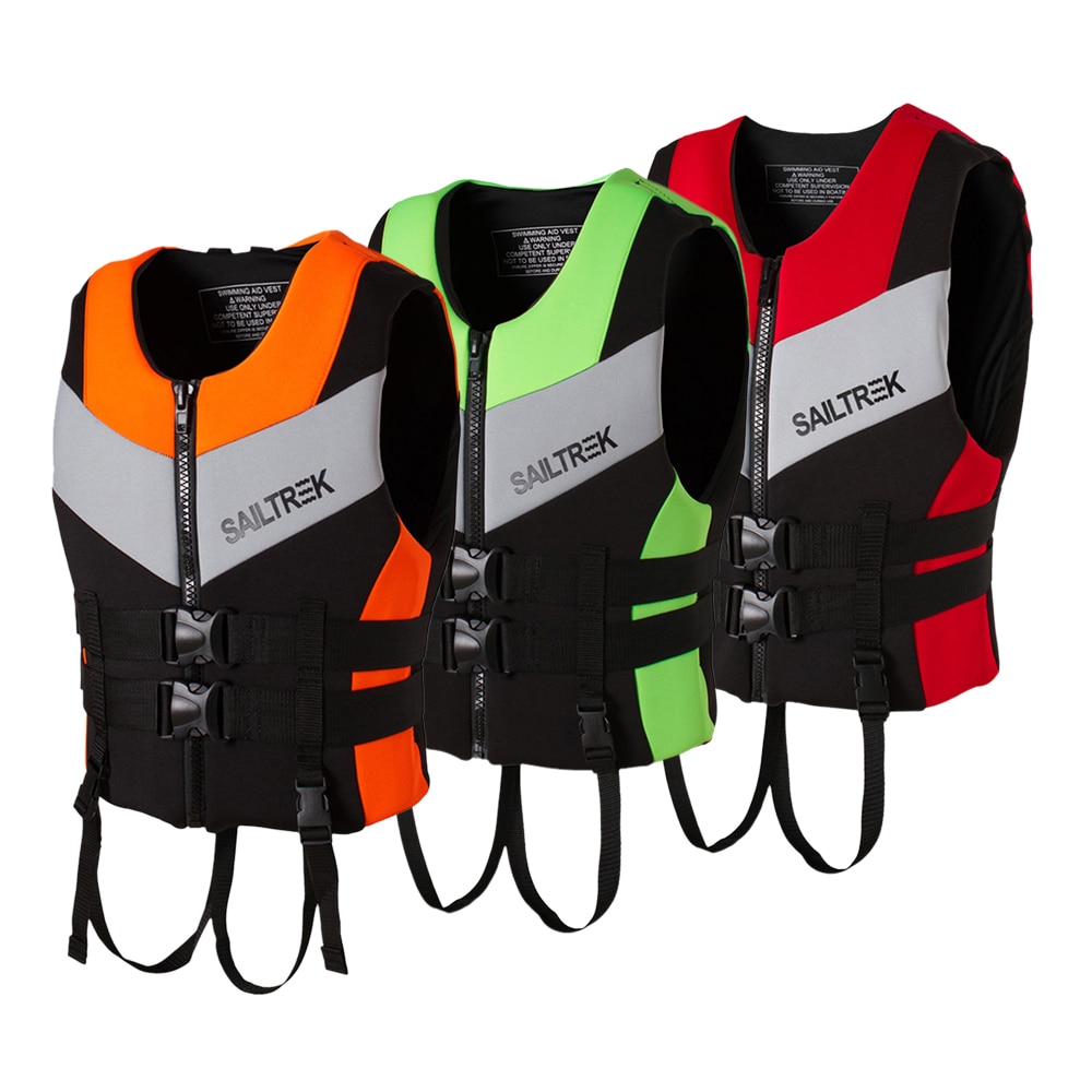 Water Sports Fishing Vest Adult Life Jacket Neoprene Life Vest Kayaking Boating Swimming Drifting Safety Life Vest