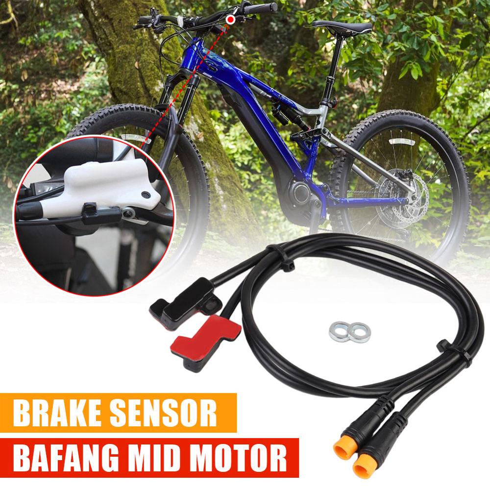 SPORTARC Poignées De Frein Hydraulique Électrique 3 Broches Pour Vélo Bafang - Paire Noire Avec 9 Outils D'Installation