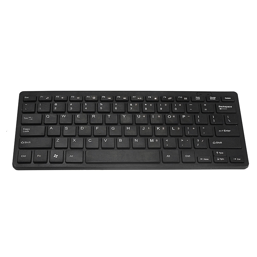 Slim Ergonimic Black 2.4GHz Cordless Wireless Keyboard and Mouse Set USB recceiver For PC Desktop Laptop 20A