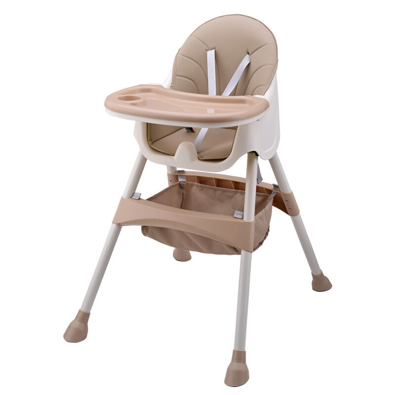 Children's Dining Chair, Child Adjustable Portable Seat, Multifunctional Baby Eating Table and Chair: Brown executives