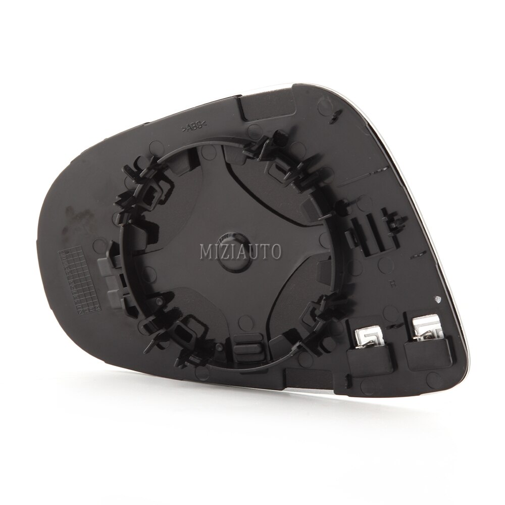 Oppvarmet sidespeil for vw golf 6 mk6 speil glass bil-styling ramme deksel speilhus tilbehør