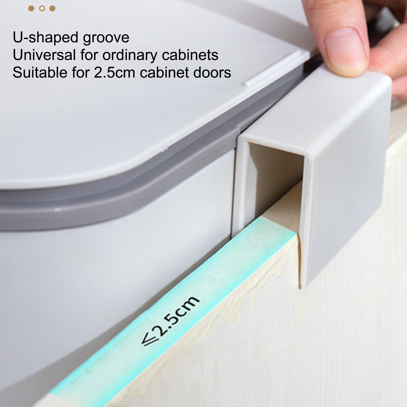 Sliding Lid Trash Can Kitchen Cabinet Door Hanging Plastic Storage Sanitary Bucket Wall Mounted Folding Waste Bin Kitchen Tools