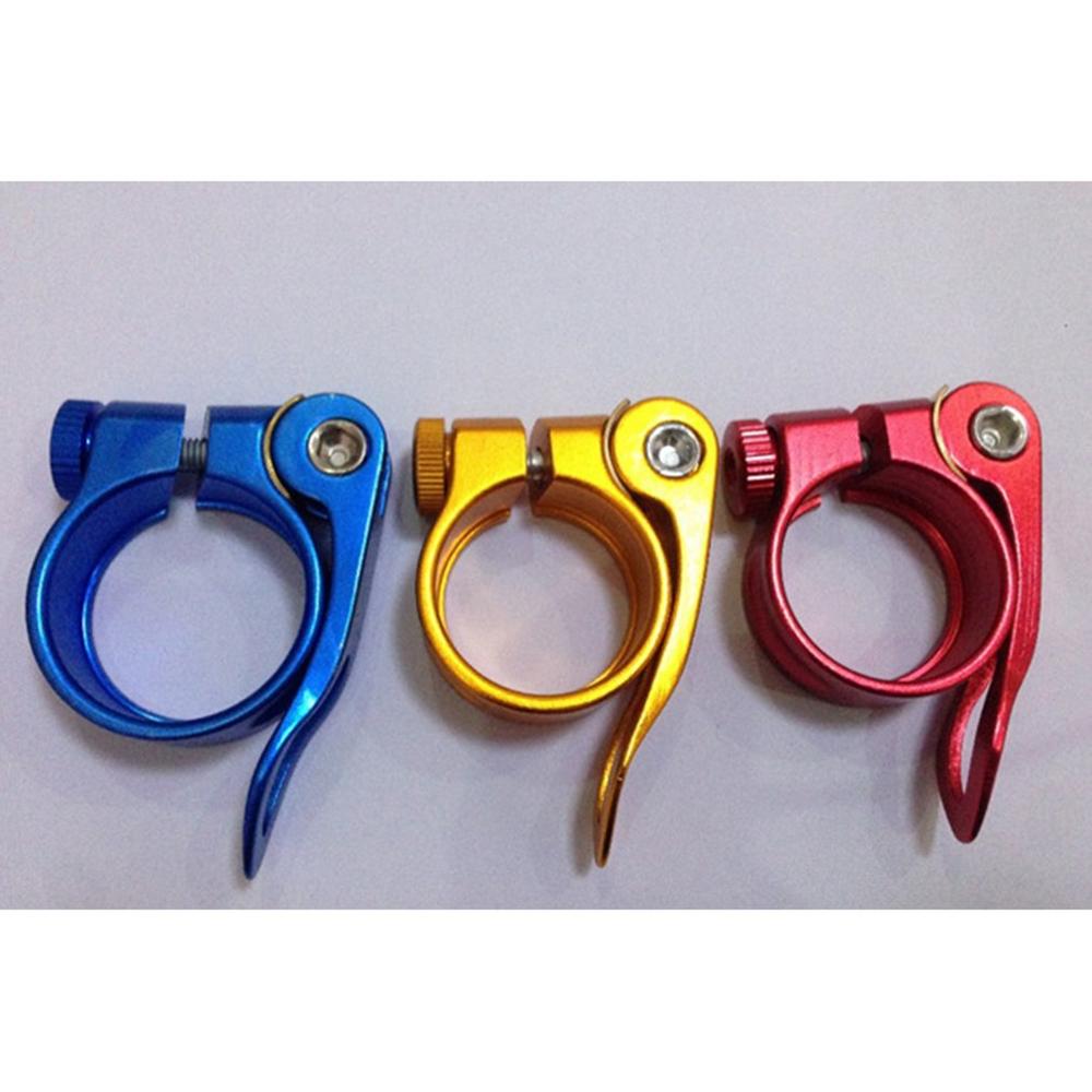 Bicycle Quick Release Seat Tube Clamp Mountain Bike 31.8mm Pole Clamp Cycling Accessories Practical Convenient