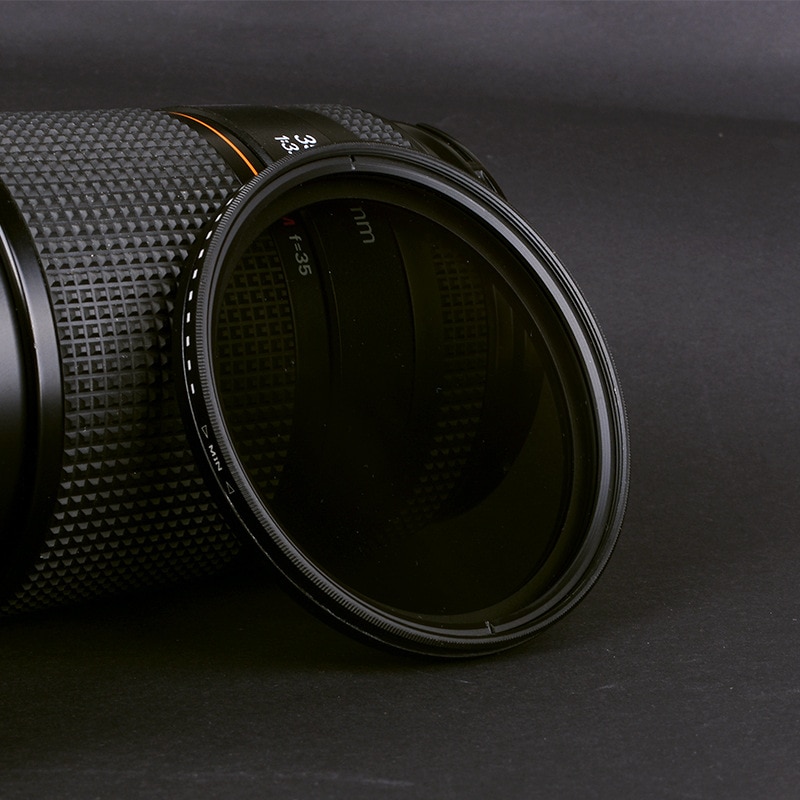 Instelbare  nd2-400 variabele neutrale dichtheidsfilter 37/40/40.5/43/46/49/52/55/58/62/67/72/77/82/86/95mme filterlensfader
