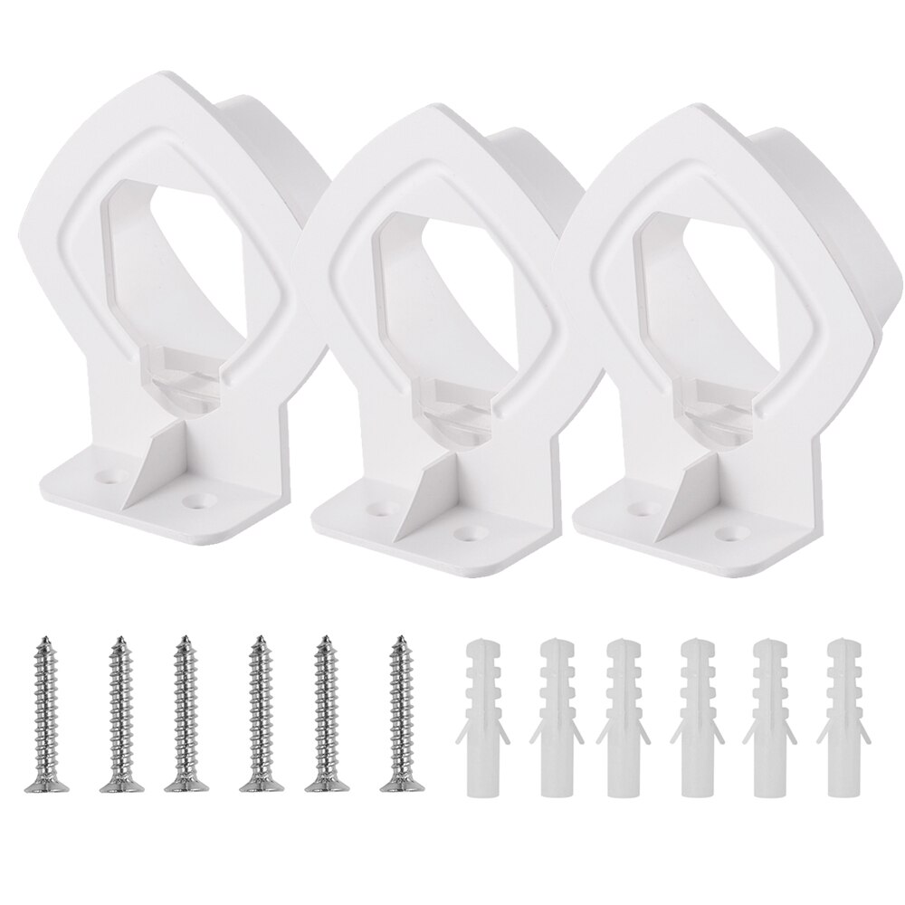 3 Pack White Wall Mount Bracket Stand Houder voor Linksys Velop Tri-band Hele Home WiFi Mesh Systeem: 3pcs