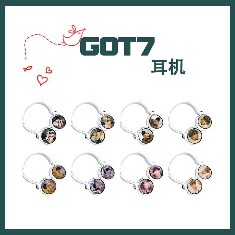 Got7 Formal Three Series King Pigalle Segment yi en Celebrity Style Headphones Direct Plug Universal: Xej545 Segment yi en Black