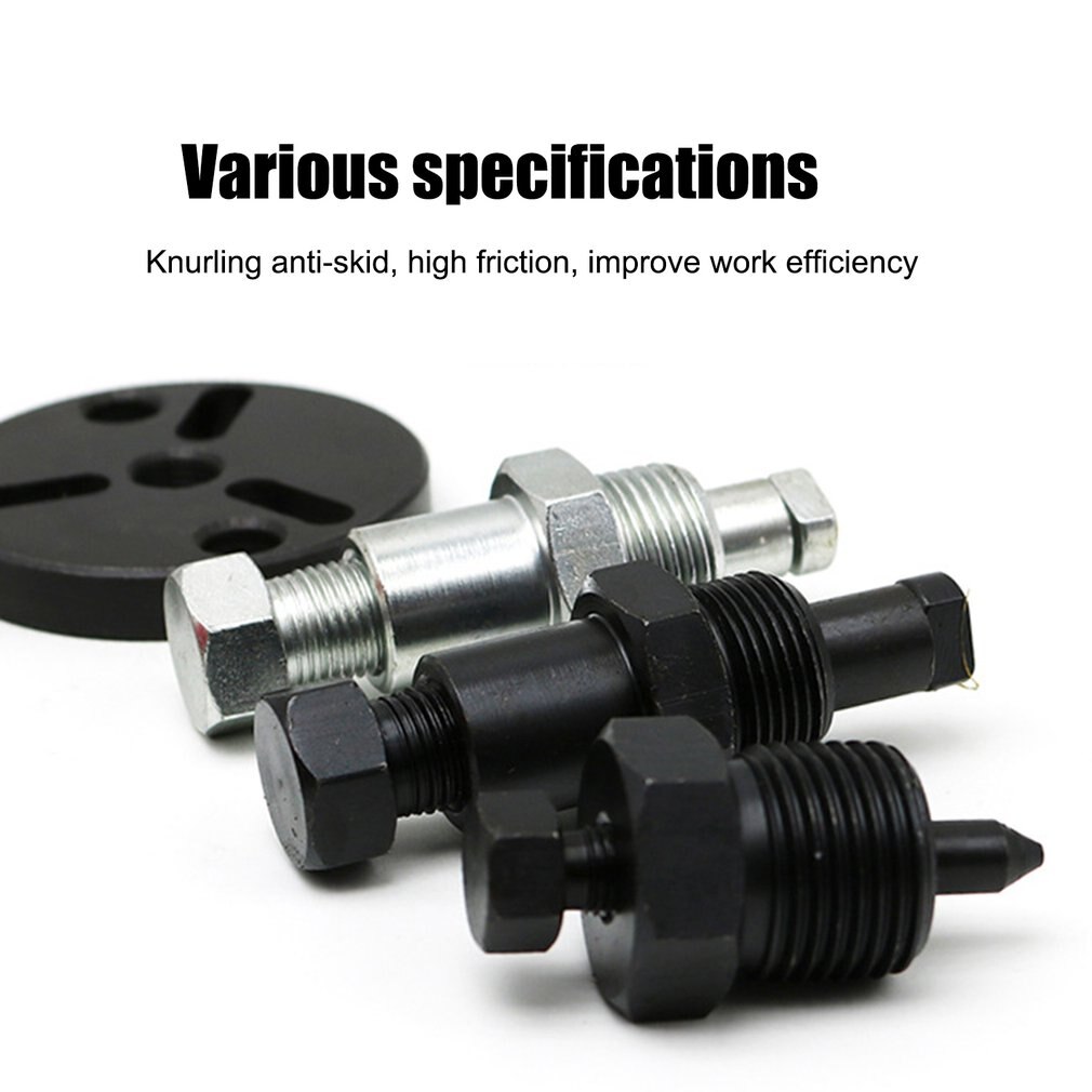 23pcs/set Compressor Clutch Hub Puller Remover Installer Tool Kit Auto Air Conditioning Repair Tool Color Random