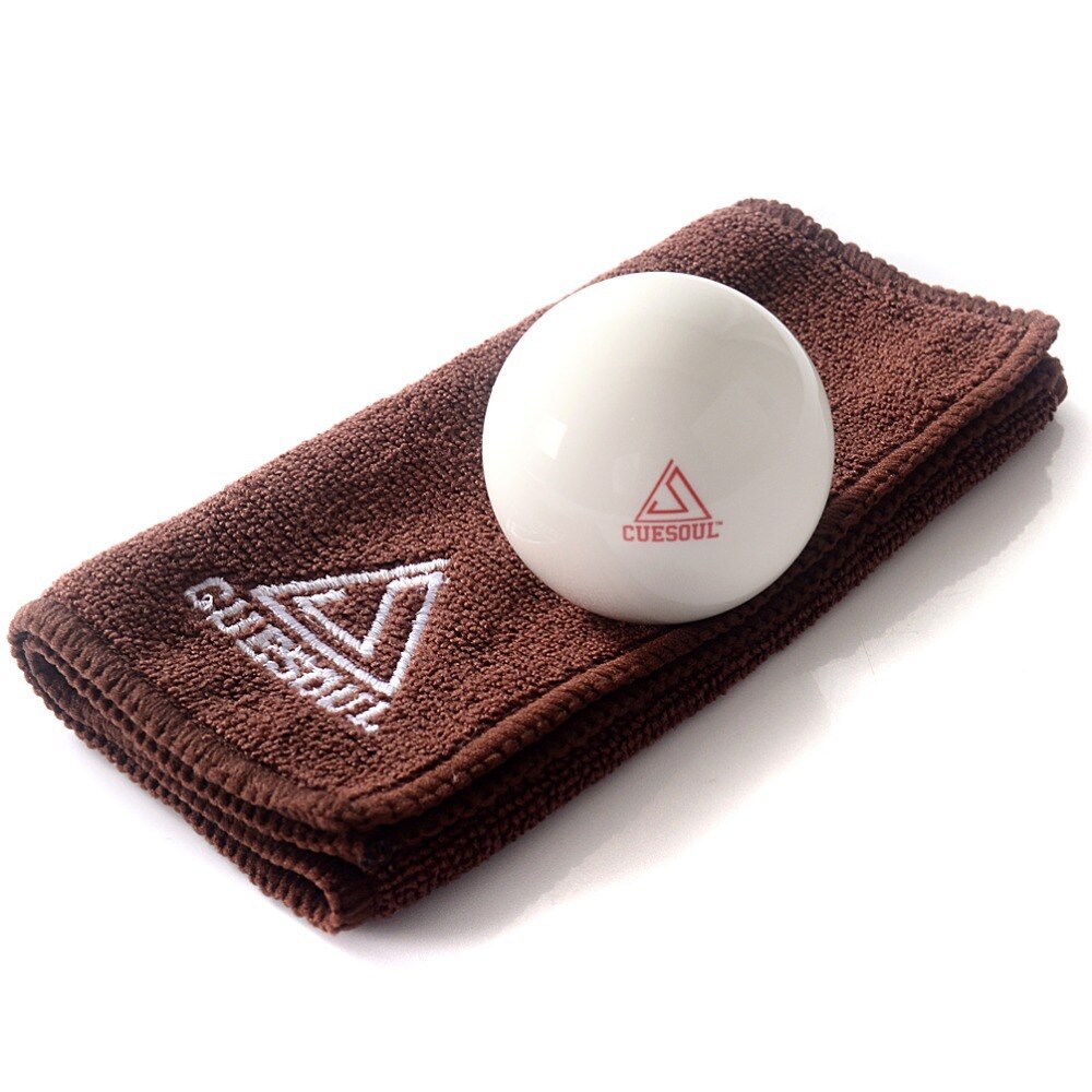 BC001 Cuesoul Profi Tasse Harz 2 1/4 6 unzen Billard Warteschlange Ball, weiß Ball Schwimmbad Warteschlange Ball, Warteschlange Ball Mit Sauber Warteschlange Handtuch