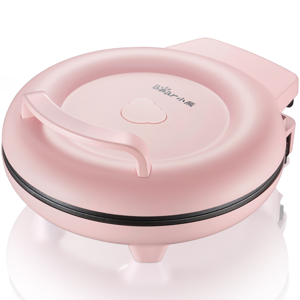 220V Household Electric Crepe Maker Multifunctional Non-stick Automatic Flapjack Machine Pink Color Pancake Plate EU/AU/UK/US