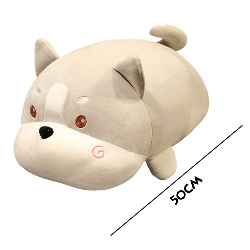 Adorable Dog Plush Doll Soft Stuffed Toy Kid Hugging Pillow 50cm Comfortable for Kids Girls Pacify Rag Toy EIG88