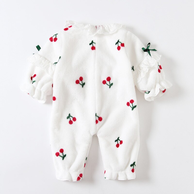 Baby Kleding Voor Herfst Winter Pyjama Kleding Voor Baby Meisjes Coral Warm Onesie Pyjama Kinderen Kleding Sets Pasgeboren Baby Pyjama