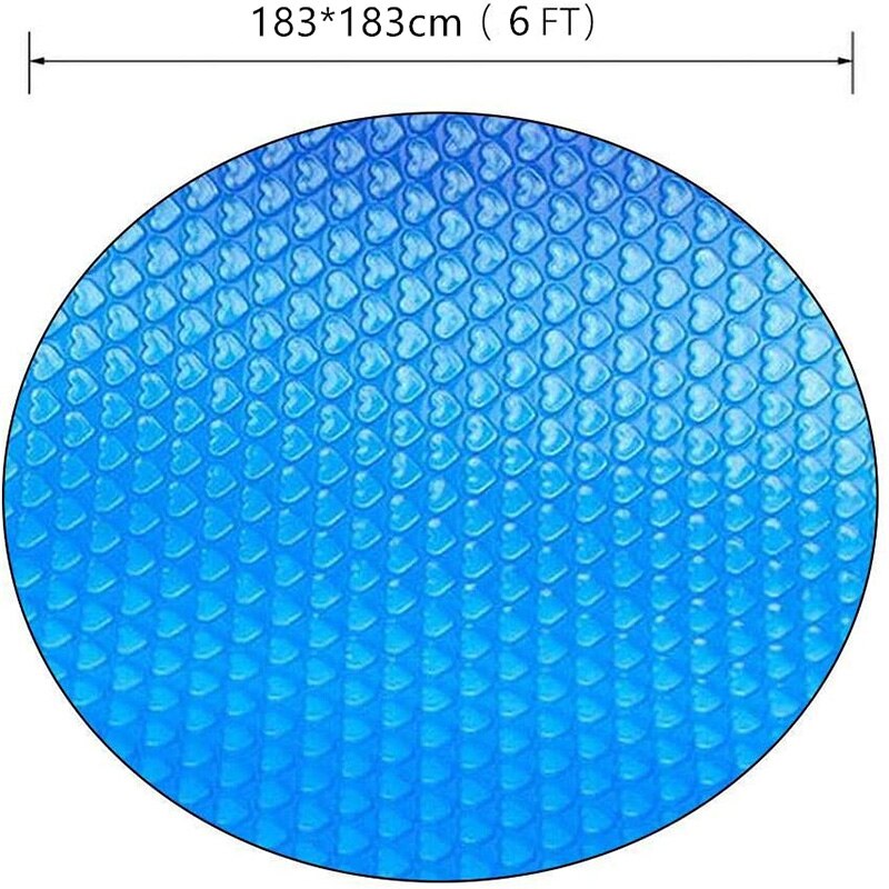 Copertura new-solar per Set facile da 6 piedi di diametro e piscine con telaio copertura per piscina rotonda protezione del piede protezione fuori terra nuoto