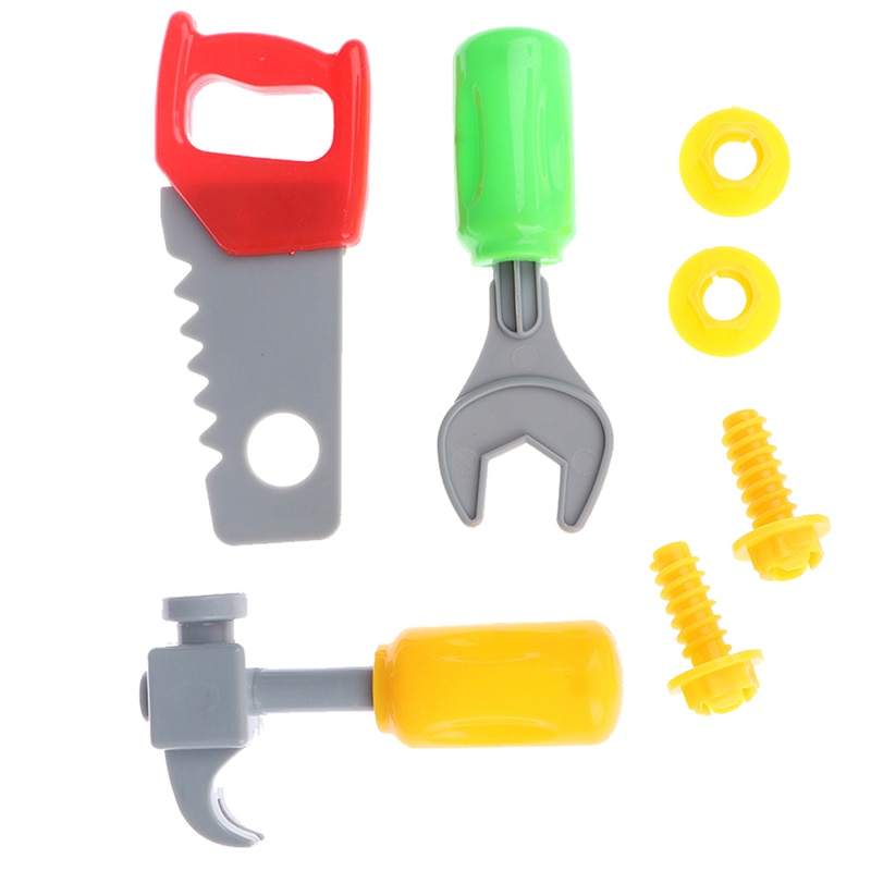 1Set Pretend Play Reparatie Tools Educatief Speelgoed voor Jongens Meisjes Willekeurige Type Simulatie Reparatie Kit Speelgoed voor Jongens