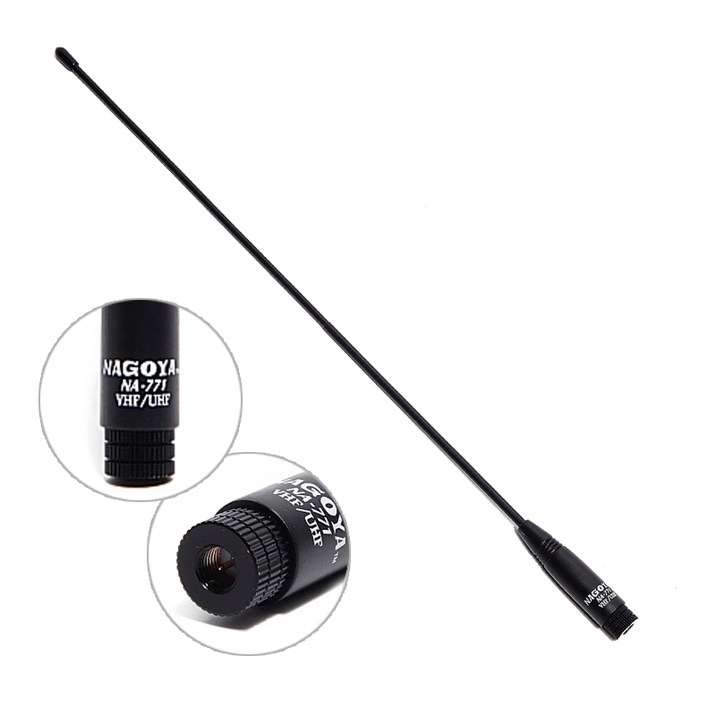 Nagoya NA-771 SMA-Maschio Dual Band VHF/UHF 144/430MHz Antenna Morbida NA771 Per Yaesu TYT TH-UV8000D WOUXUN Walkie Talkie NA 771