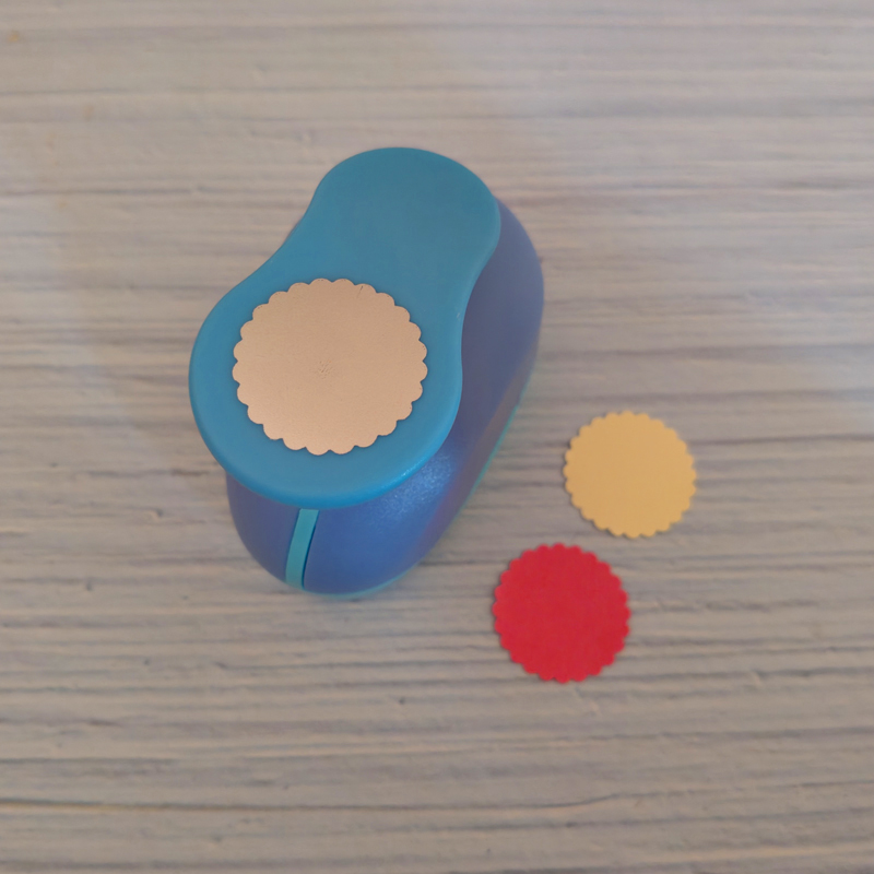 Furador de flores de 1,8 cm - 2,5 cm, perforador para hacer espuma Eva con corte de papel artesanal, álbum de recortes, ahorro de trabajo para niños, perforadora DIY hecha a mano: Multicolor