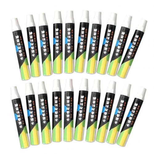 Chalk 20Pcs Water Soluble Dustless Drawing Art Colorful Chalk Crayon School Supplies Office School Supplies: White