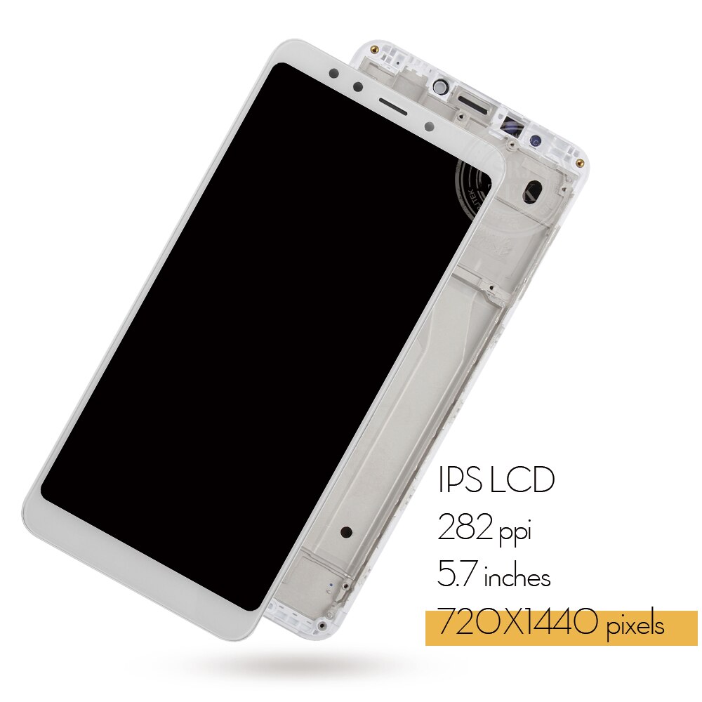Originele Voor Xiaomi Redmi 5 Lcd Touch Screen Met Frame Digitizer Vergadering Voor Xiaomi Redmi 5 Display Te Vervangen Onderdelen