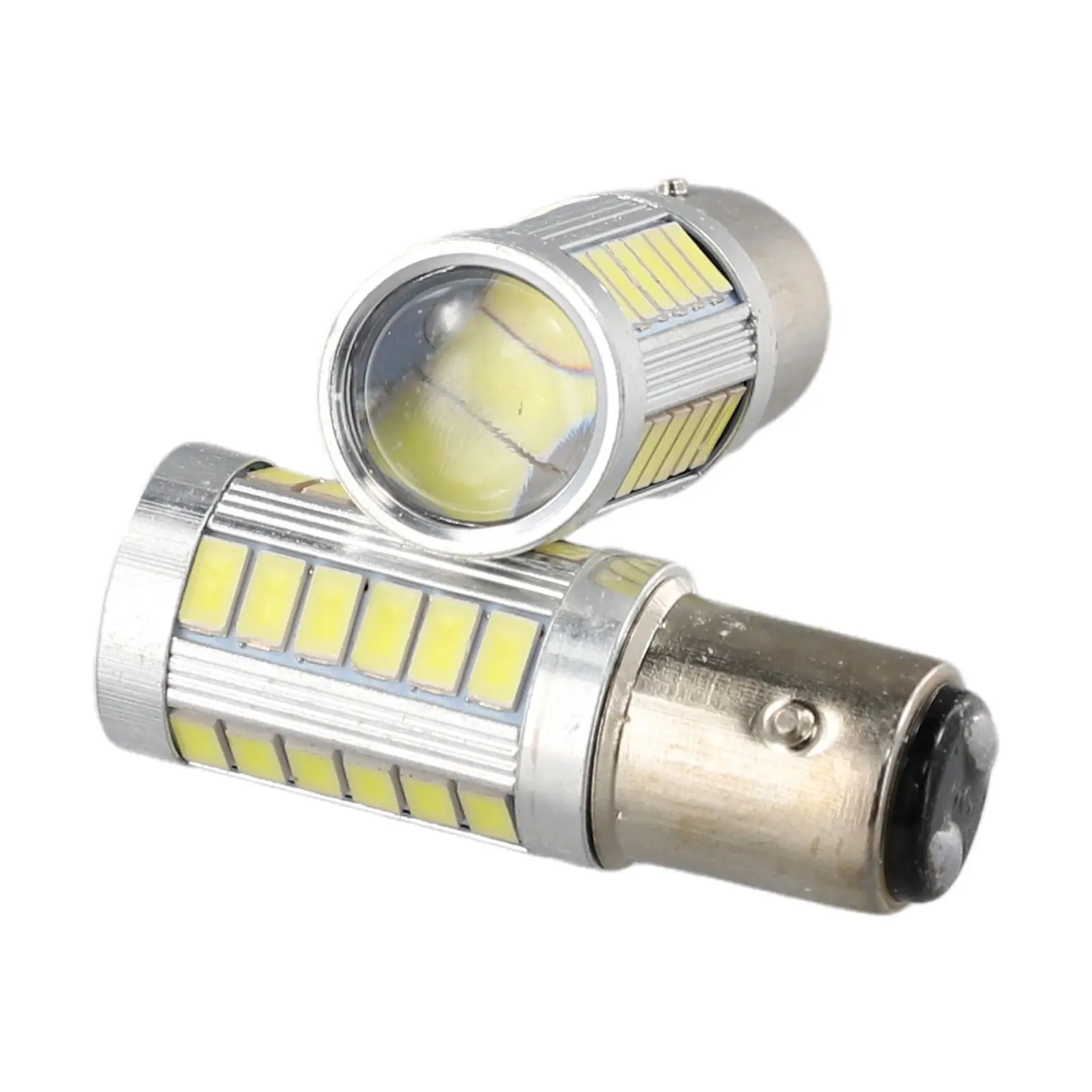 2× 1157 P21/5W 380 BAY15D CAR STOP TAIL BRAKE LED BULBS LAMP LIGHT 33 12V Car Accessories Brake Lights