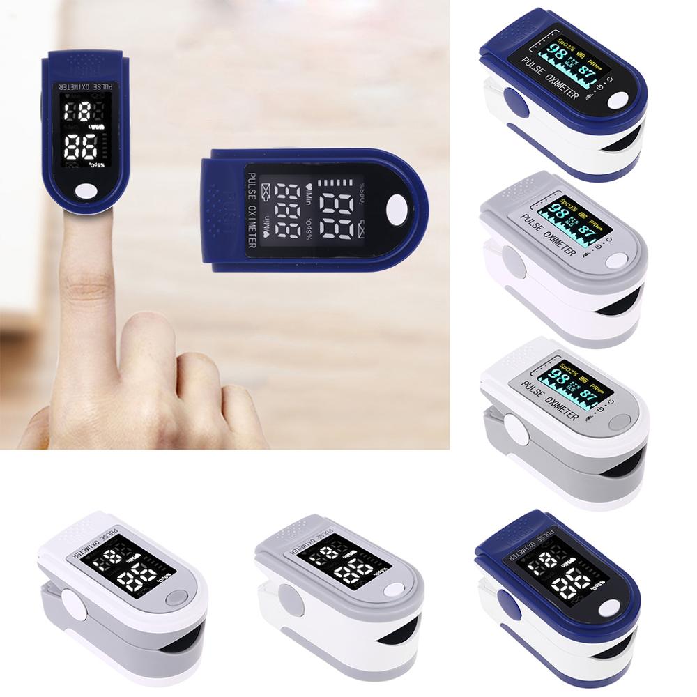 Finger oximeter fingertopp puls oximetrar blodtryck pulsmätare oljad