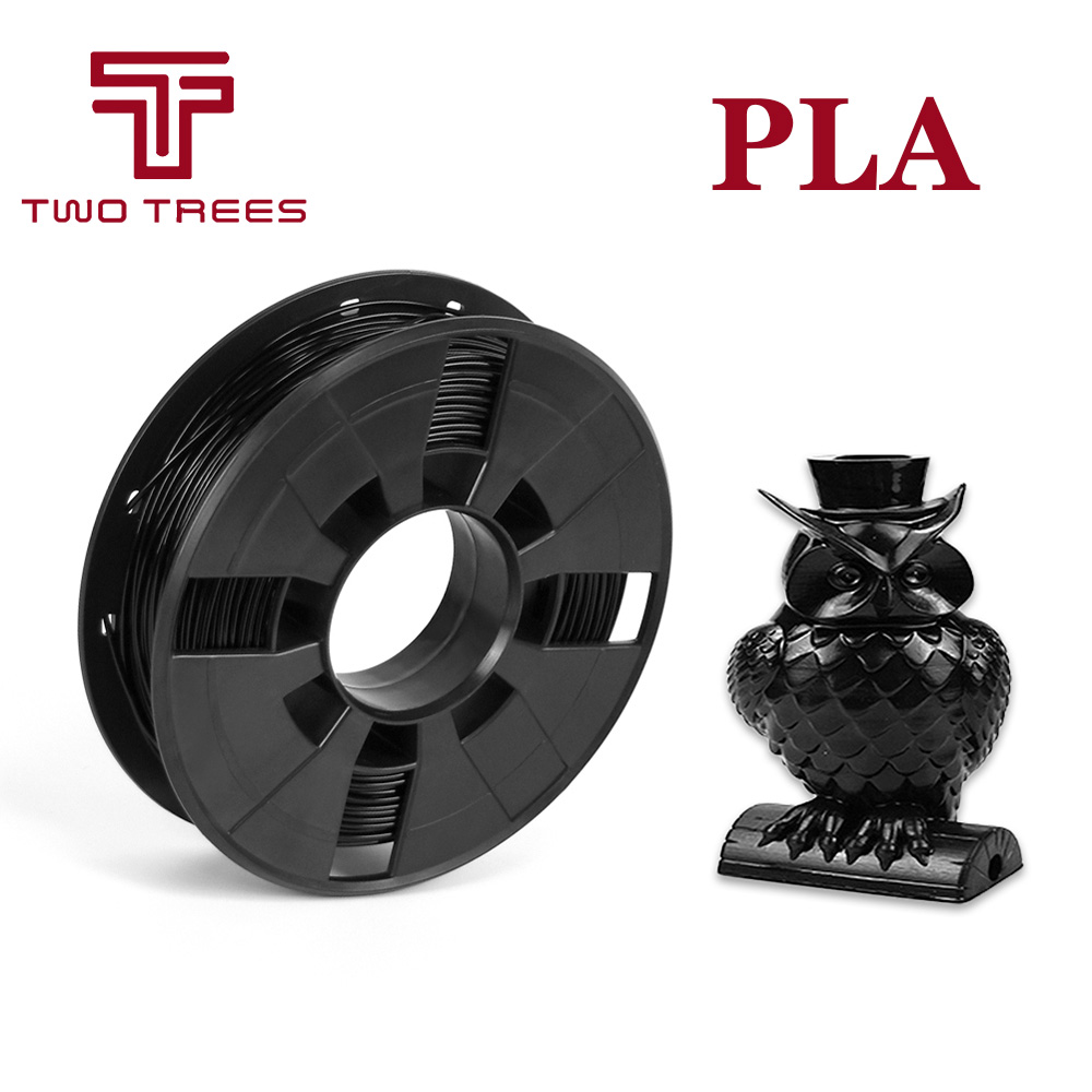 PLA/ABS Flexible 3D Printer Filament 1.75MM 0.2kg Plastic Supplies Filament Material For RepRap 3D filament ABS/PLA filament: PLA-0.2KG-black