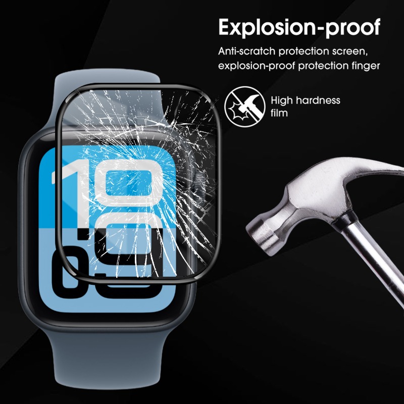 1-6PCS Screen Protector Für Apple Uhr SE 3 40MM 44MM Smartwatch Abdeckung für iWatch SE3 40/44MM Anti-scratch Schutz Filme