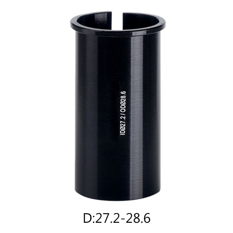Aluminum Alloy Bicycle Seatpost Sleeve Convert Seat Post Tube Conversion Adapter 22.2/25.4/27.2/28.6/31.6mm: D