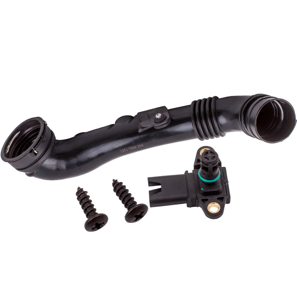 Auto Gas Intercooler Air Induct Kanal Rohr Mit Sensor Für BMW 335I E92 E93 13717615026 Freies