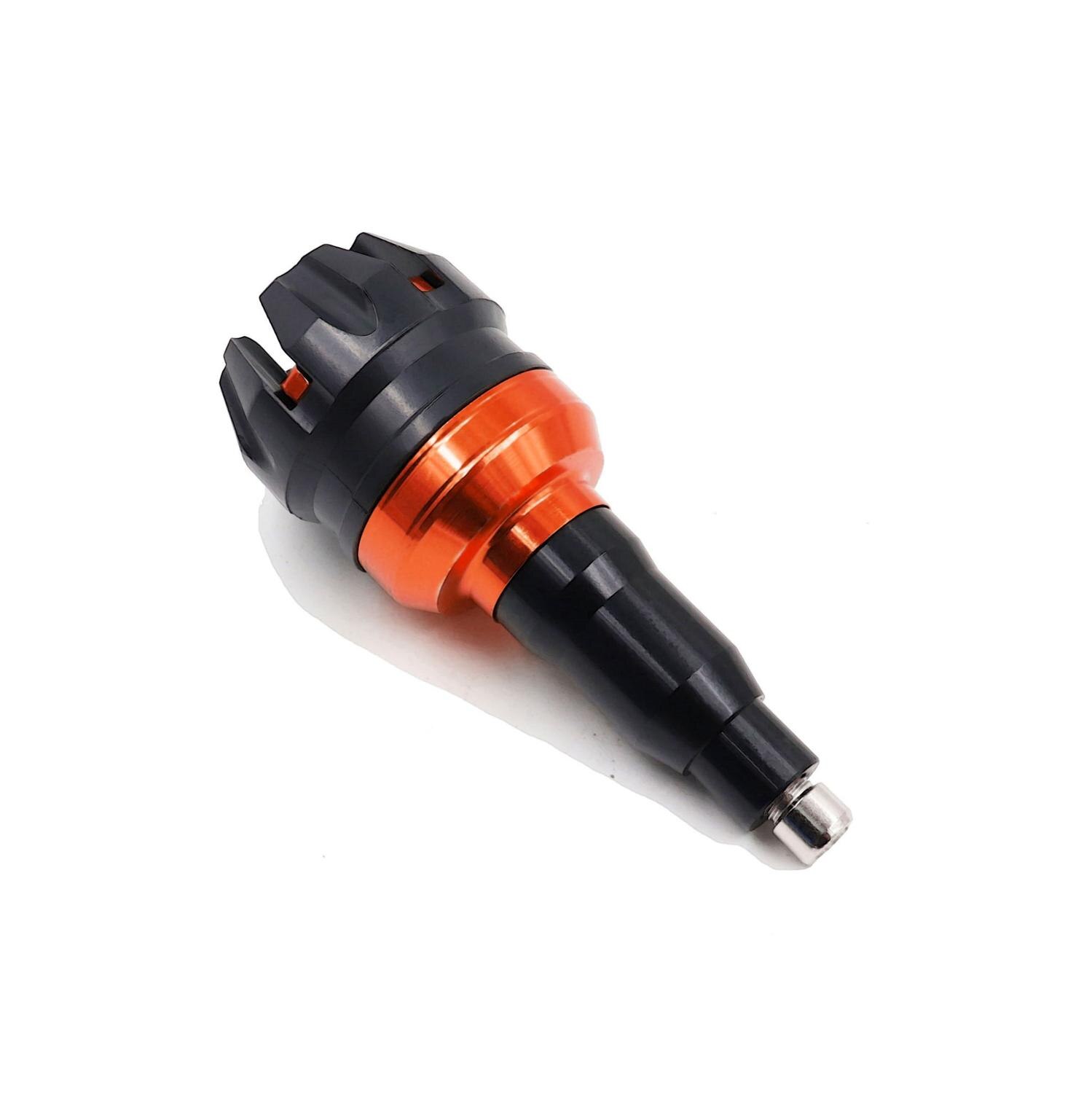 10Mm Motorcycle Frame Sliders Anti Crash Pad Voor Suzuki Gsr 600 Gladius 650 Gsx 1250fa Gn 125 Voor Honda cbf 600S Cb 600f: Oranje