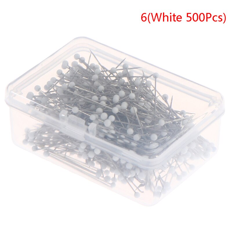 Sewing Pins 38mm Glass Ball Head Push Quilting Pins For Jewelry DIY Sewing Tool: A6