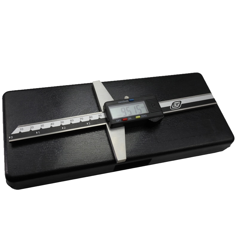 0-150mm 6 " rostfritt stål metrisk imperial digital djup vernier bromsok mikrometer elektrisk digital djupmätare