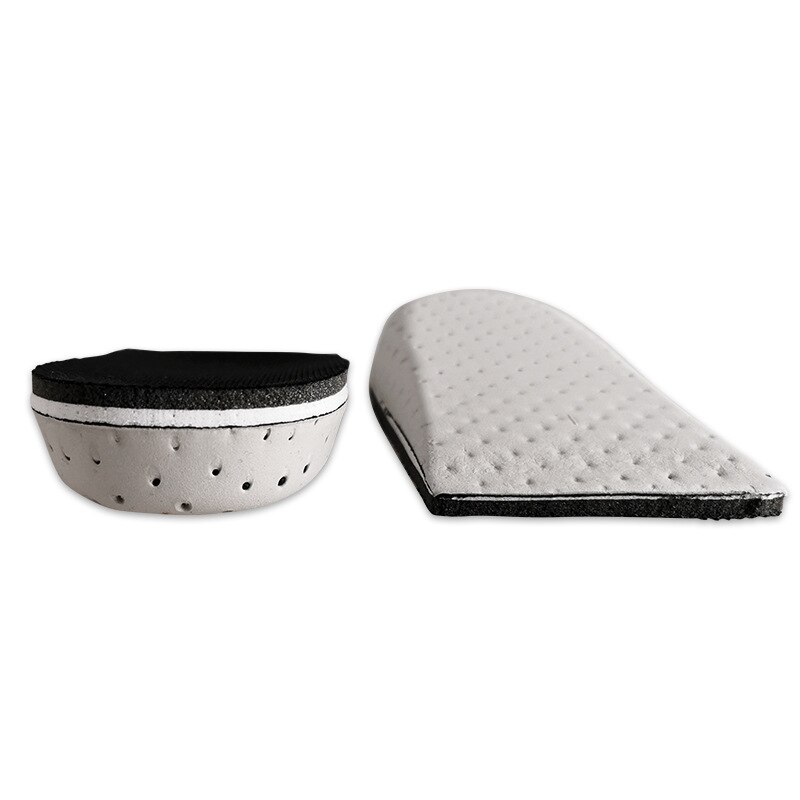 Höer ErhöHenne Einlagen Atmungs Halbe Einlegesohle ErhöHenne Hacke Einfügung Sport Schuhe Pad Kissen unisex 2,3 cm-4,3 cm hoch