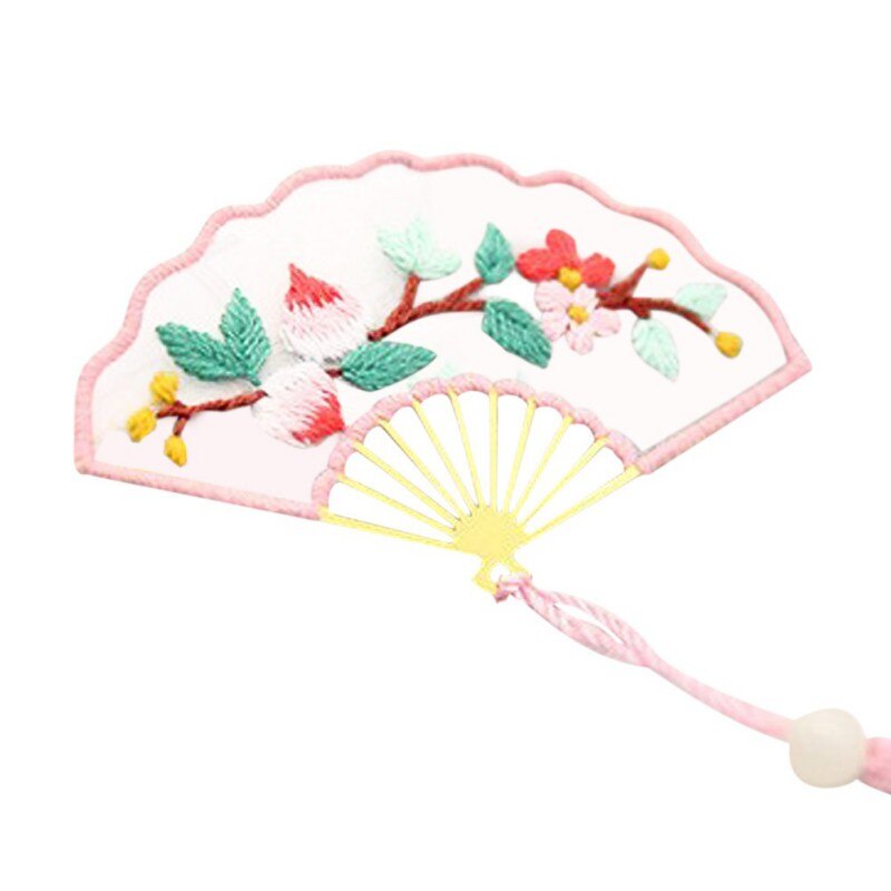 DIY Material Package Antique Bookmark Classical Self-embroidered Bookmark Material Package Embroidery Kit Embroidery Handmade: C3