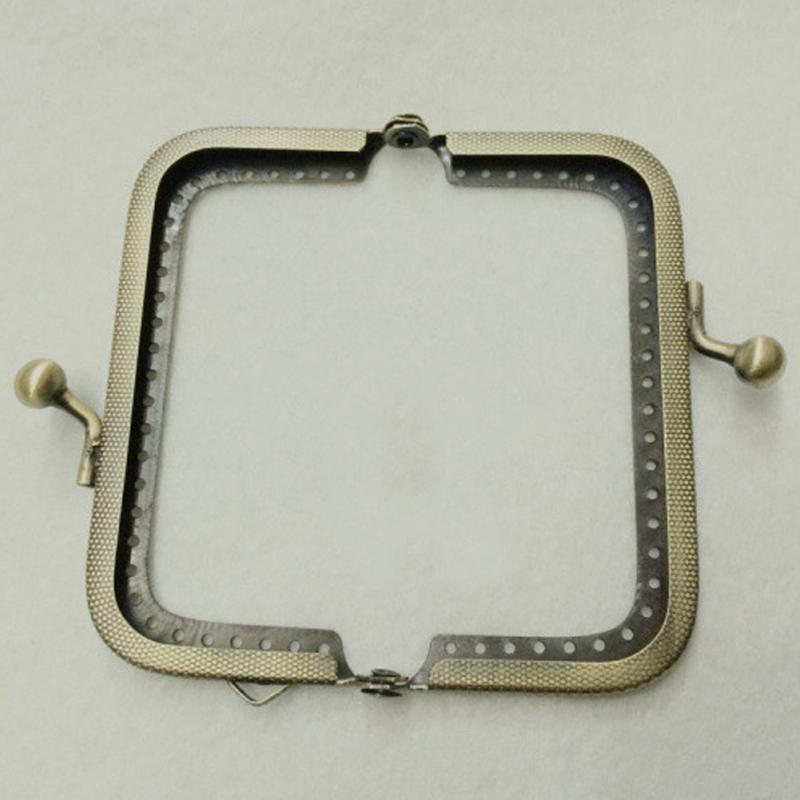 1 Pc Metalen Frame Kus Sluiting Arch Voor Portemonnee Tas Accessoires Diy Brons 8.5 Cm Purse Frame