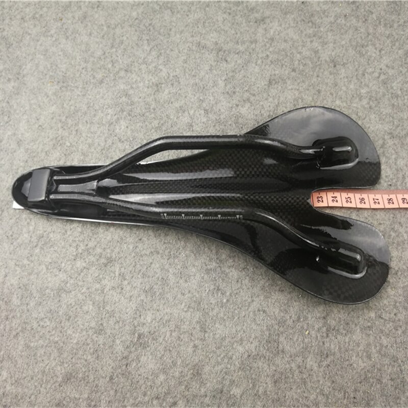 Full Carbon Fiber Zwart-Wit 3K Glossy Colnago Carbon Racefiets Zadel Zetel