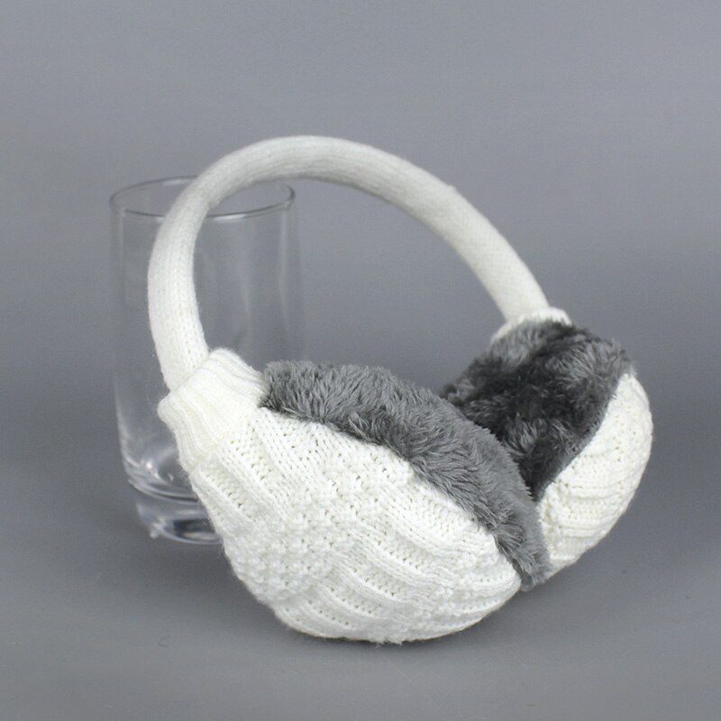 Winter Warm Earmuffs Knitted Women Ear Muffs for Man Earmuffs for Girls and Boys Ear Warmers Winter Earmuff Brand: A