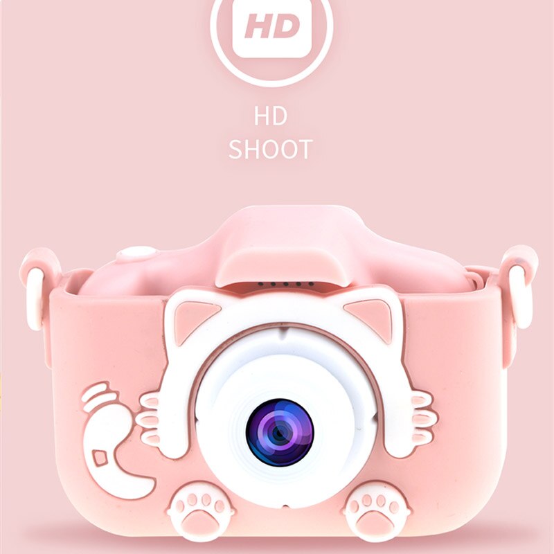 Kids Camera Digitale Draagbare 2 &quot;Hd Kinderen Mini Camera Voor Verjaardag Kerst Cadeau Kind Educatief Speelgoed Camera Voor Meisje jongen