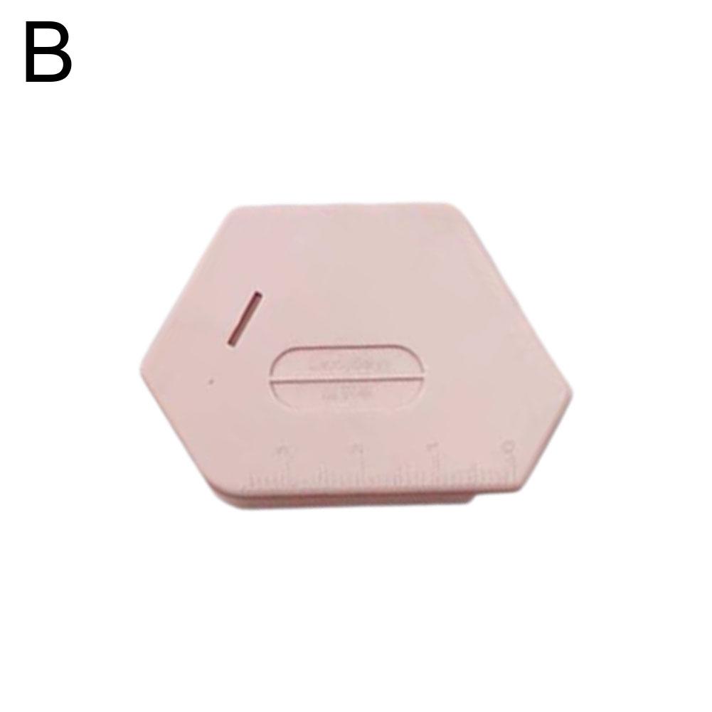 Sewing Magnetic Seam Guide Anti-Slip Grip Sewing Machine Guide Magnets Sewing Machine Attachments Multifunctional Ruler Hemmer: light green