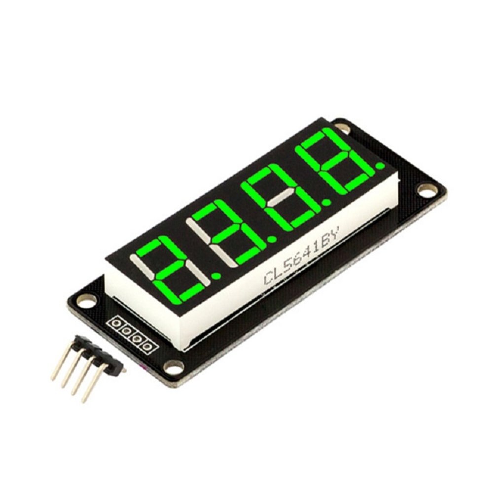 0.56 ''Inch TM1637 4Bit Digitale Led 7Segment Klok Tube Display Voor Arduino: 1 bundel