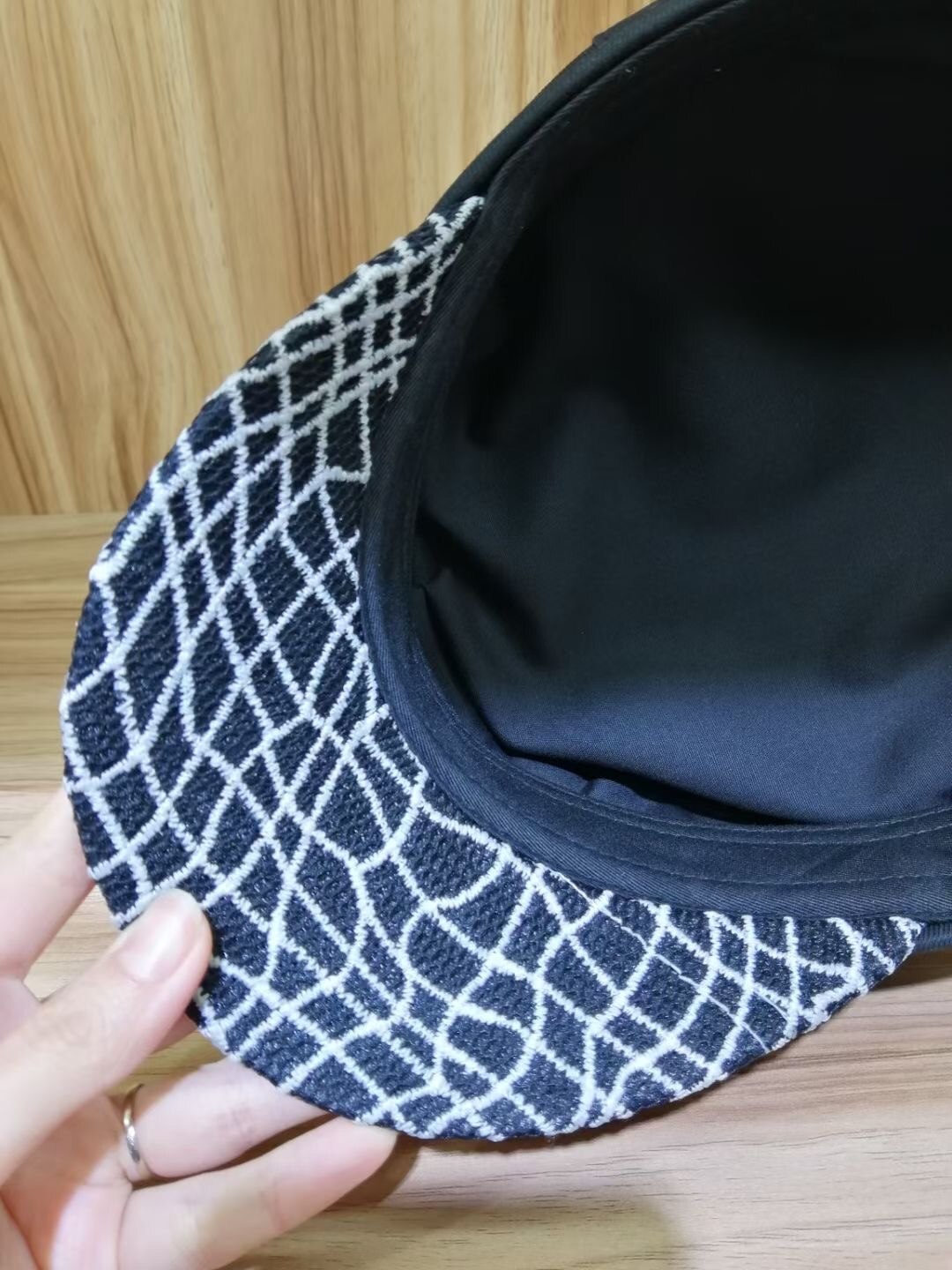 202103YY Butterfly button leisure lady Octagonal hat women visors cap