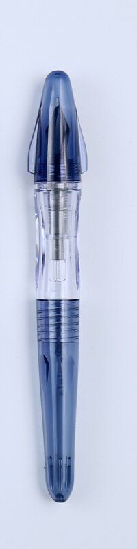 Stylo-plume pilote Pluminix, pointe plate transparente, Extra-petite, pointe audacieuse, calligraphie arabe japonaise Kawaii: Bleu marine / B