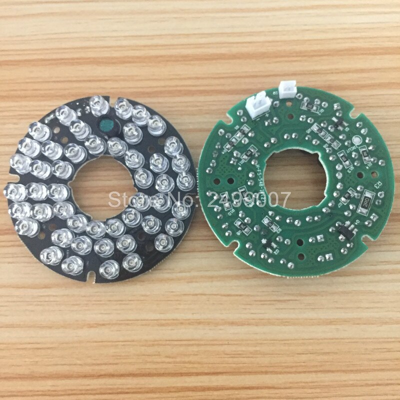 Lihmsek 48 Pcs Ir Leds Licht Boord Voor Illuminator Ir Infrarood Camera 940nm Onzichtbaar Licht 'S Nachts Geen Rode Belichting led Board