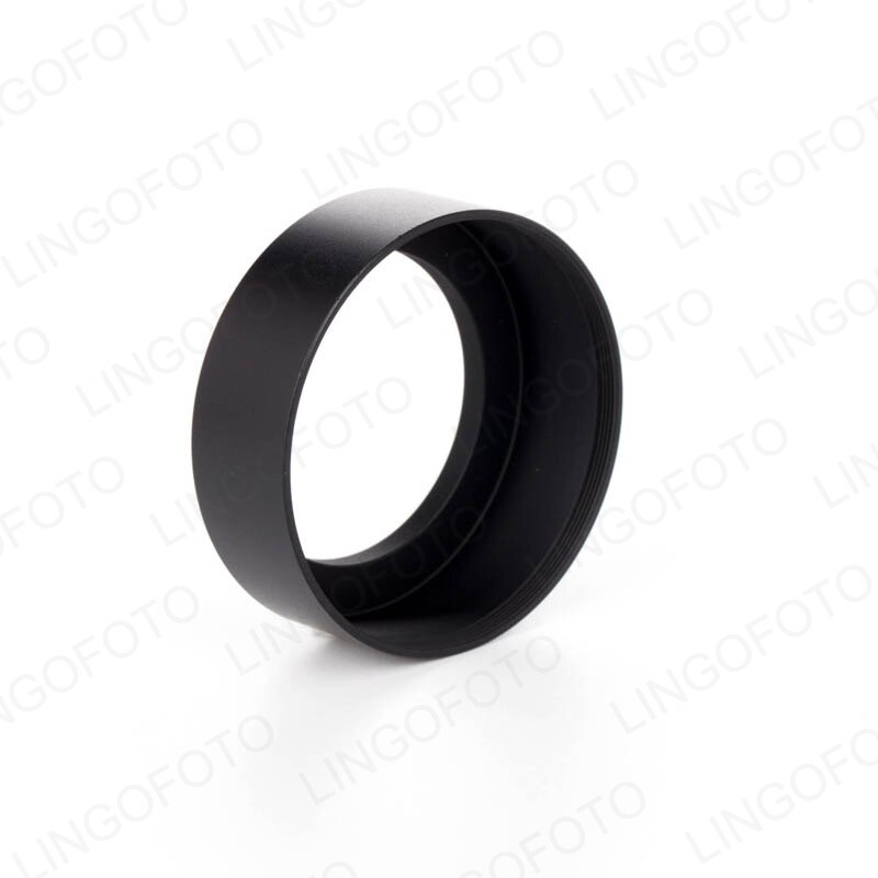 Metal Standard Lens Hood for LN-46S with 43MM Lens Cap for OLYMPUS M.ZUIKO 25mm 17mm f1.8/12mm f2.0