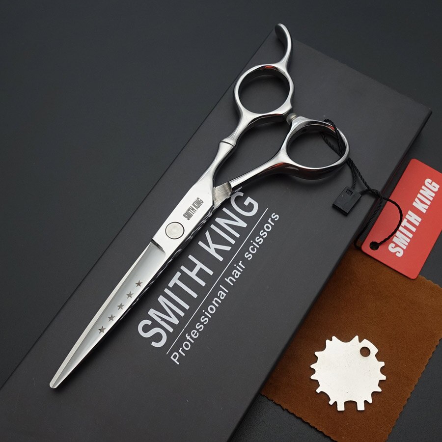 SMITH KING 6 inch Hairdressing scissors, 6"Cutting scissors,styling scissors/shears box/kits: Silver