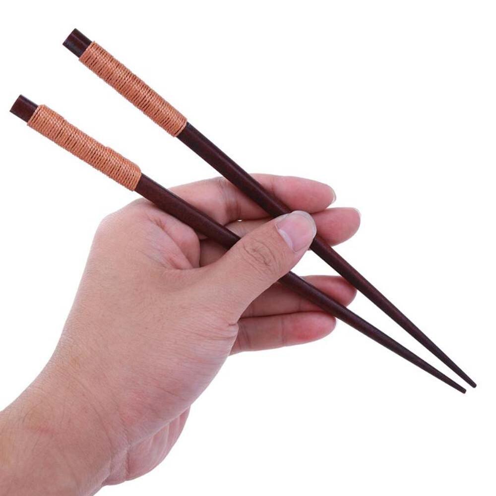 Natural Bamboo Wood Chopsticks Healthy Chinese Carbonization Reusable Kitchen Sushi Food Stick Tableware Sushi Chopstick