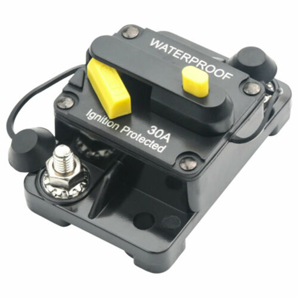 30a 40a 50a 60a 70a 80a 100a 120a 150a 200a 250a 300a Amp Circuit Breaker Zekering Reset 12-48V Dc Auto Boot Auto Waterdicht