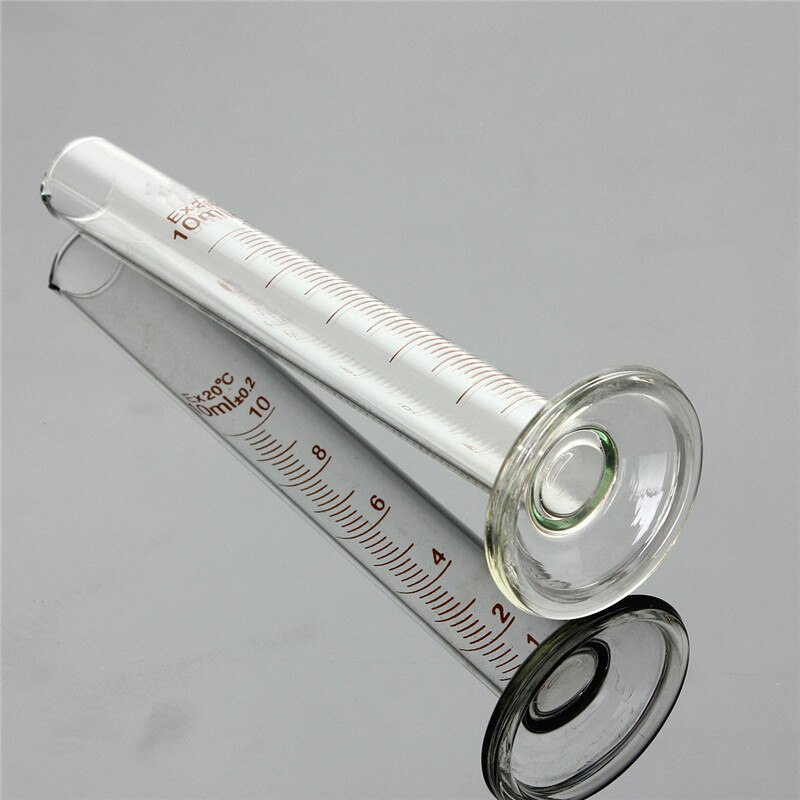 10ml mätglas mätcylinder kemi labb pip mått