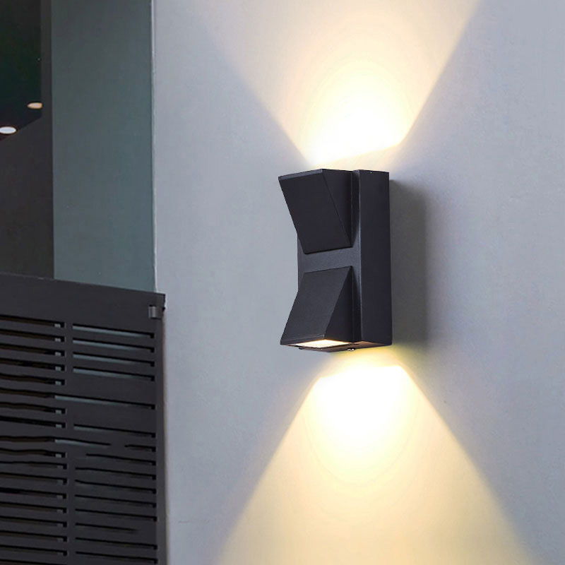 Aluminium Wandlamp Waterdichte Outdoor Led Wandlamp IP65 Tuin Verlichting Lamp Voor Blaker Balkon Decoratie AC110V 220V