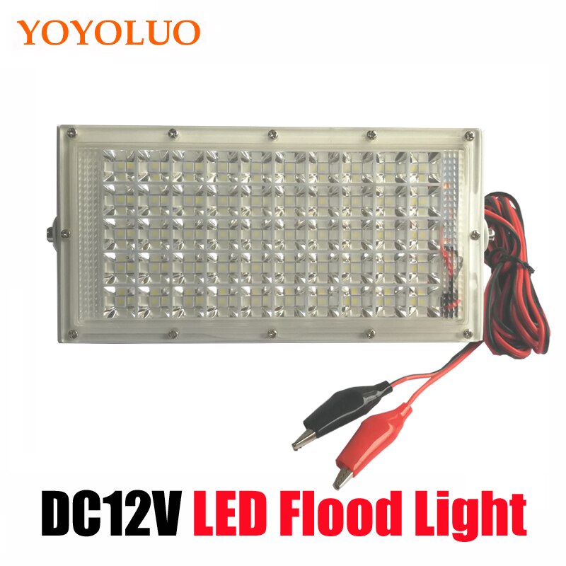 Led Flood Light DC12 Volt Waterproof IP65 40W DC12V LED Spotlight Refletor Outdoor lighting Wall Lamp Garden Floodlight