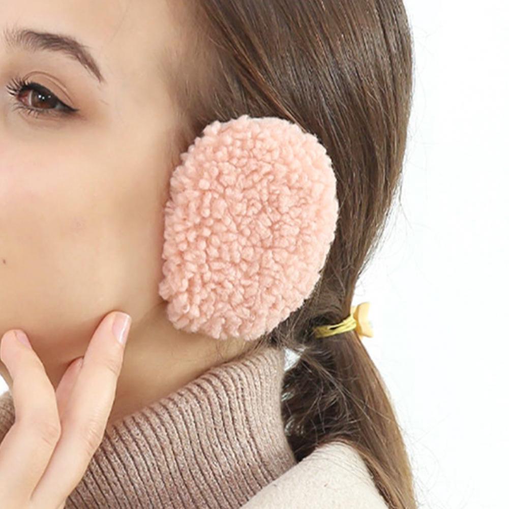1 Pair Winter Cute Warm Foldable Bandless Earmuffs Earlap Ear Covers Warmer Protector Thicken Soft Earmuff Apparel Accessories