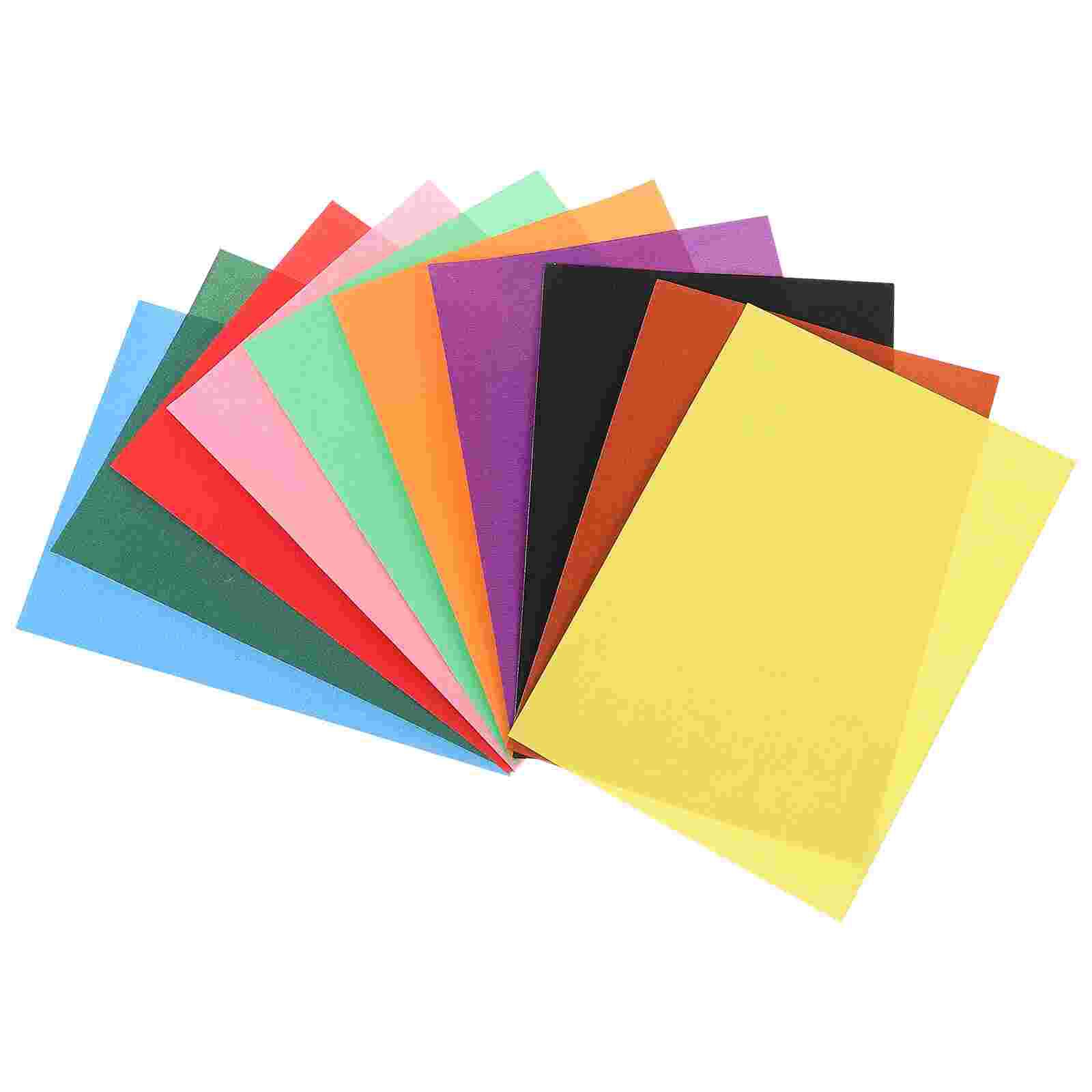 20 Pcs Painting Paper Colorful Drawing Paper Kids Painting Paper DIY Art Supplies